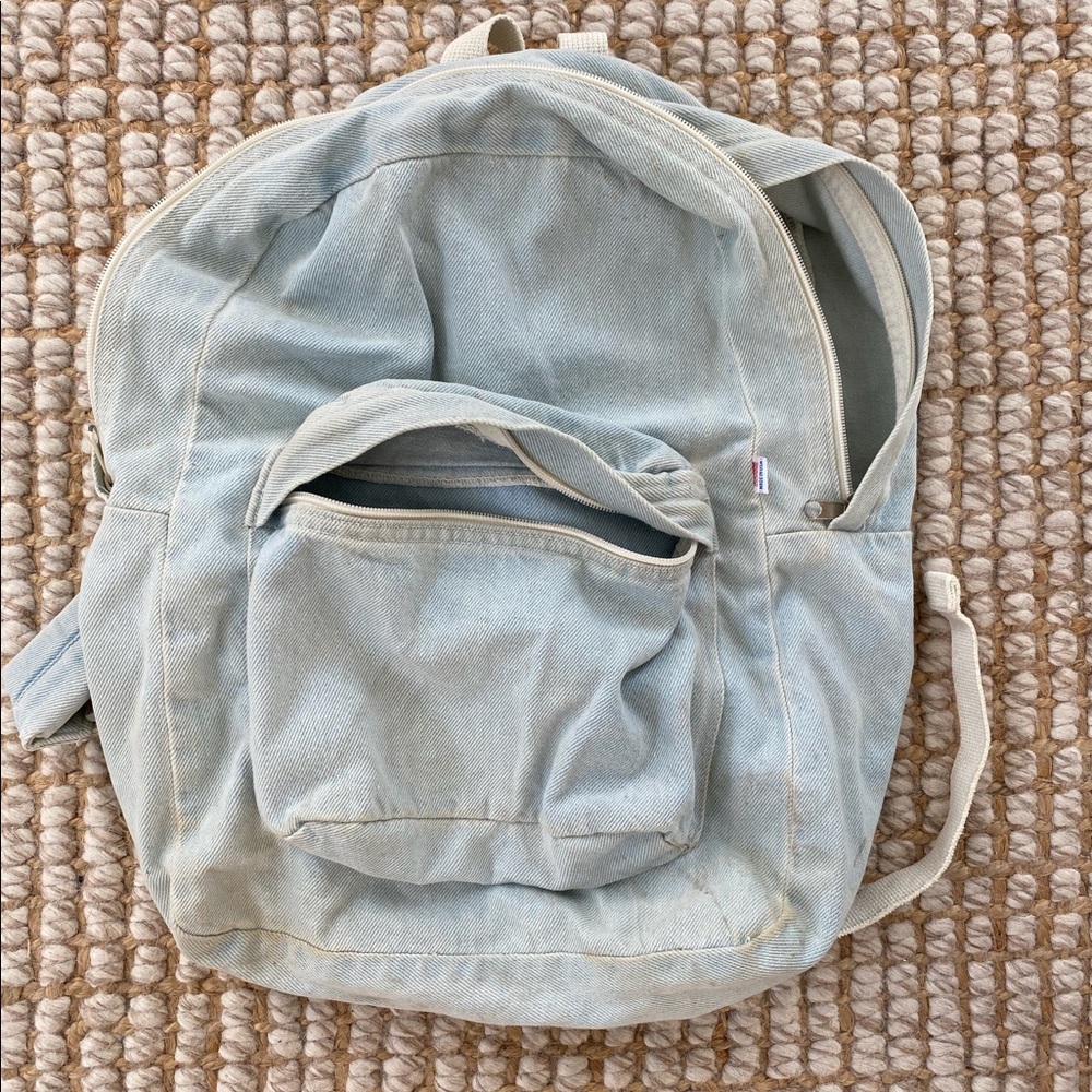 American Apparel Denim Backpack